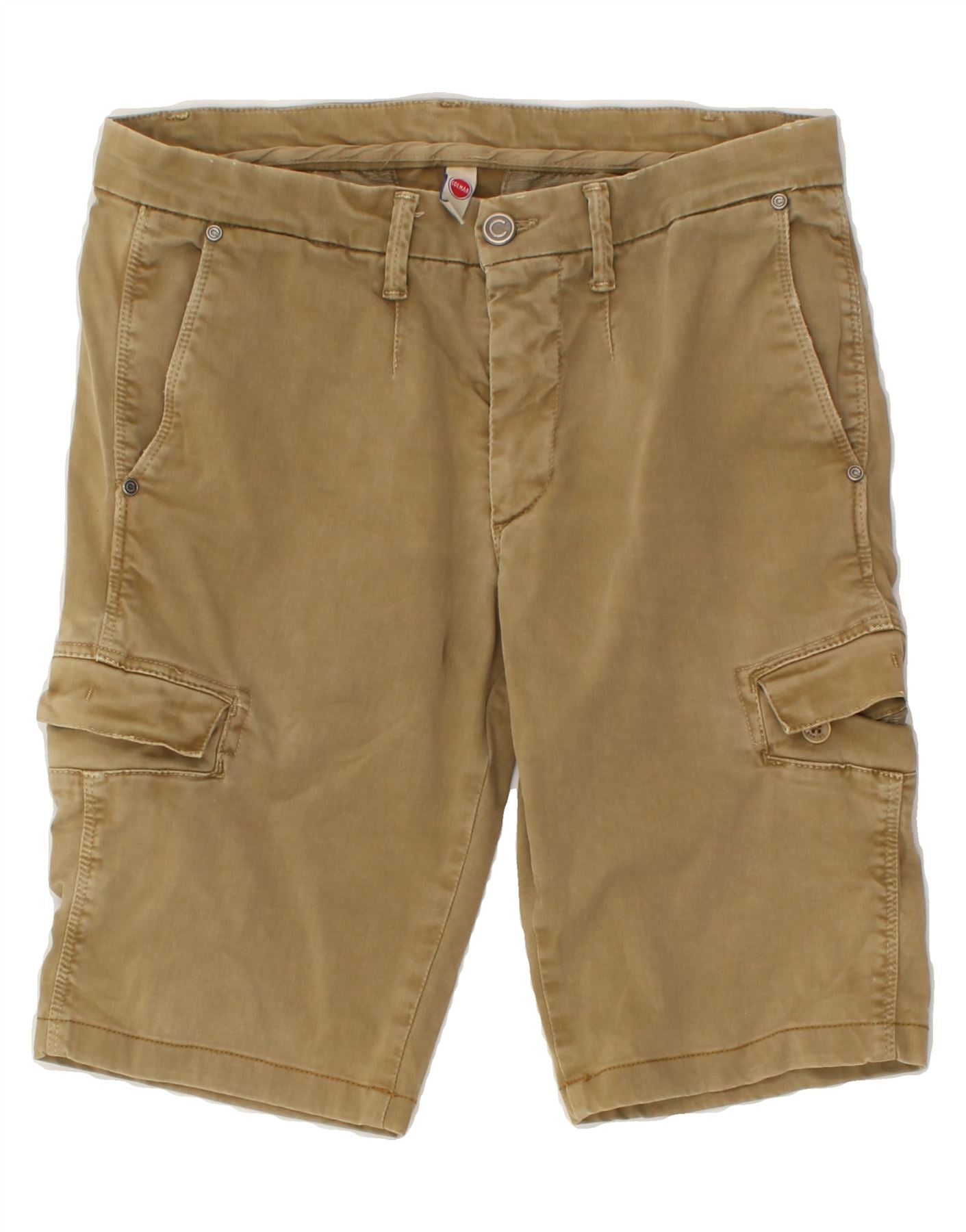 COLMAR Boys Cargo Shorts 15-16 Years W30 Beige Cotton Vintage