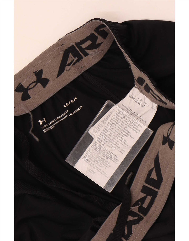 Under Armour Mens Sport Shorts Large Black Polyester