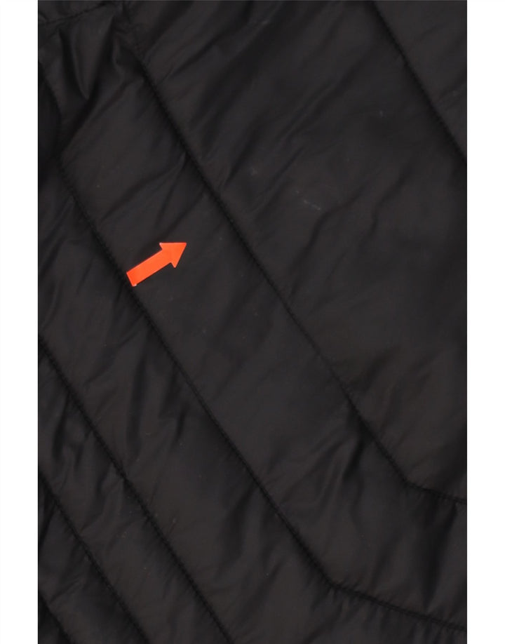 CHAMPION Womens Padded Jacket IT 48 XL Black Vintage Champion and Second-Hand Champion from Messina Hembry 