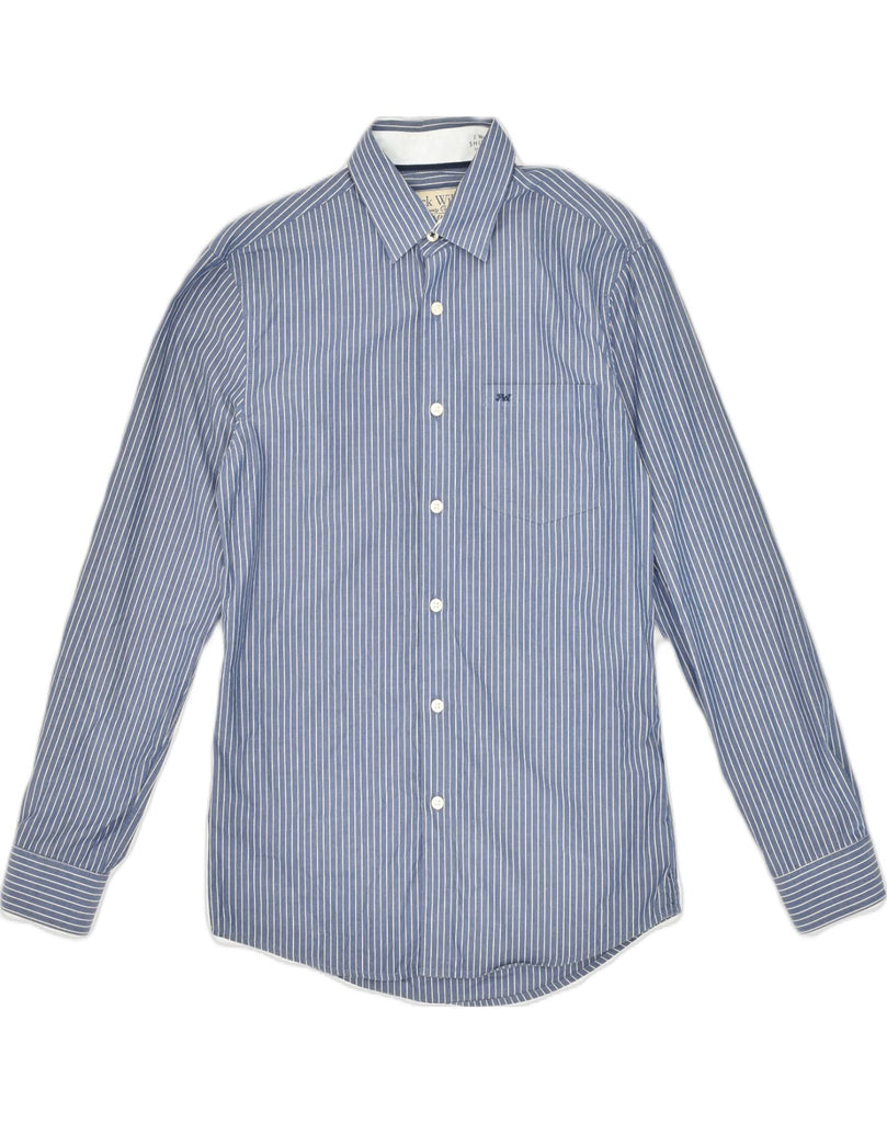 JACK WILLS Mens Shirt XS Blue Pinstripe Cotton | Vintage Jack Wills | Thrift | Second-Hand Jack Wills | Used Clothing | Messina Hembry 