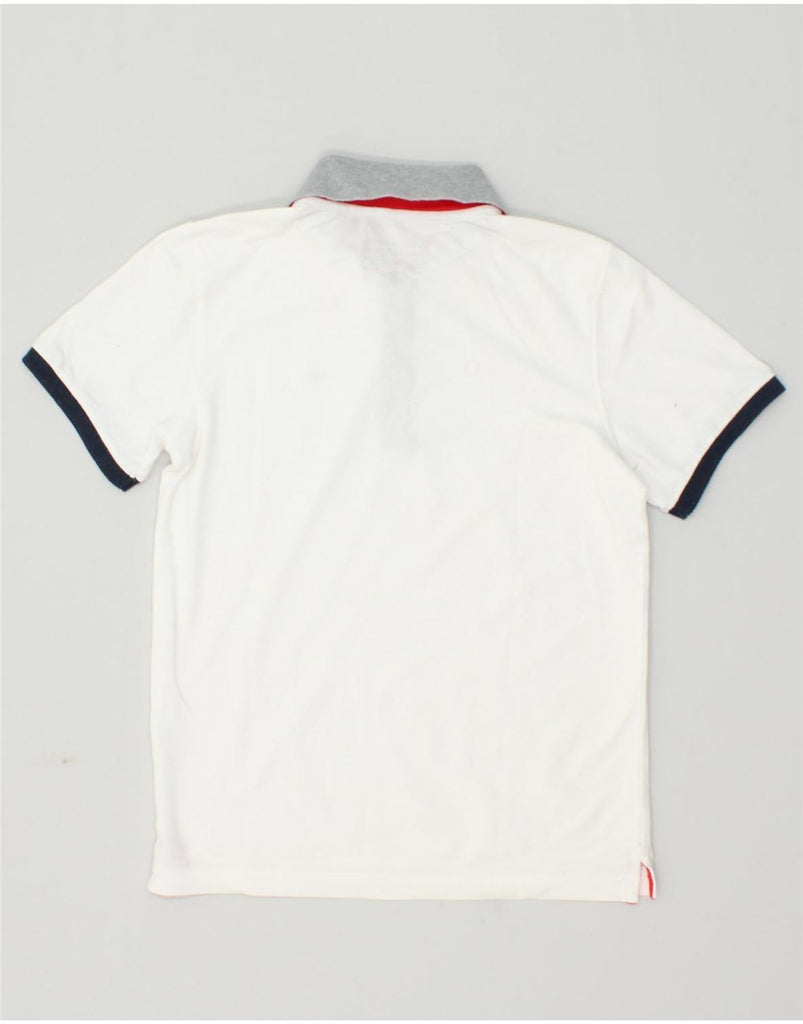 CHAMPION Boys Polo Shirt 9-10 Years Medium White | Vintage Champion | Thrift | Second-Hand Champion | Used Clothing | Messina Hembry 