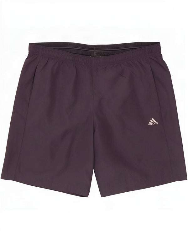 Adidas Mens Climalite Sport Shorts Large Grey Polyester