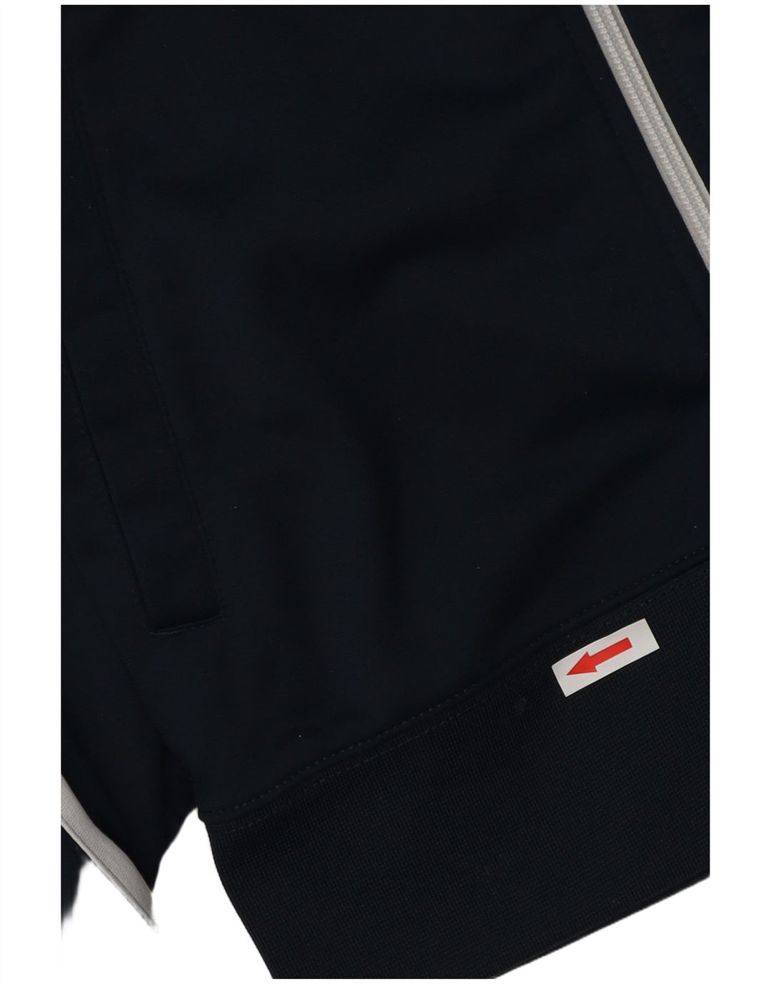 NIKE Mens Tracksuit Top Jacket Small Navy Blue Colourblock Polyester