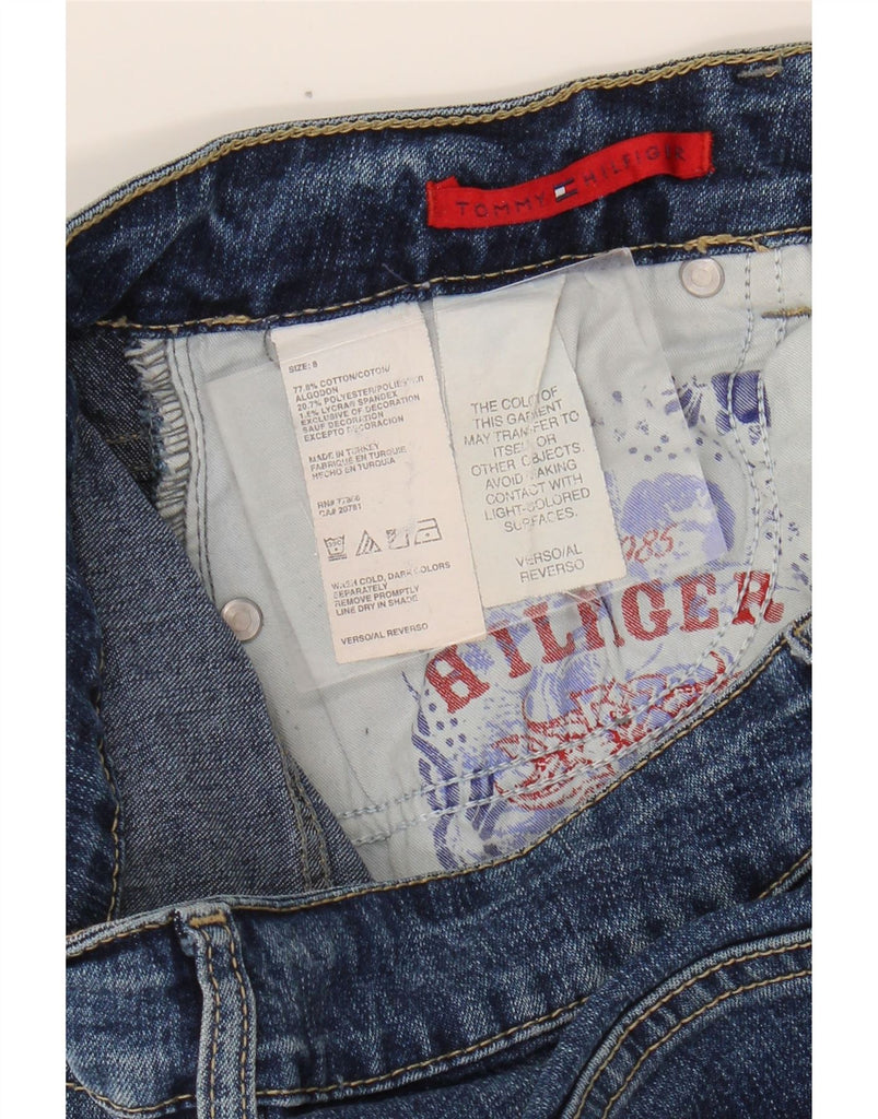 TOMMY HILFIGER Womens Straight Jeans US 8 Medium W32 L32 Blue Cotton Vintage Tommy Hilfiger and Second-Hand Tommy Hilfiger from Messina Hembry 