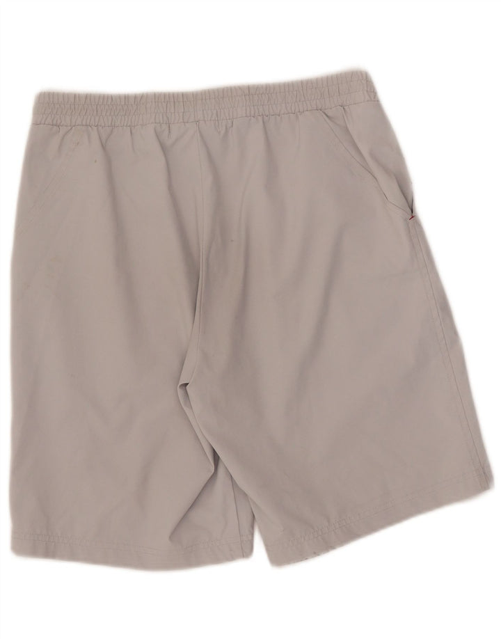 Kappa Mens Sport Shorts Small  Grey Polyester