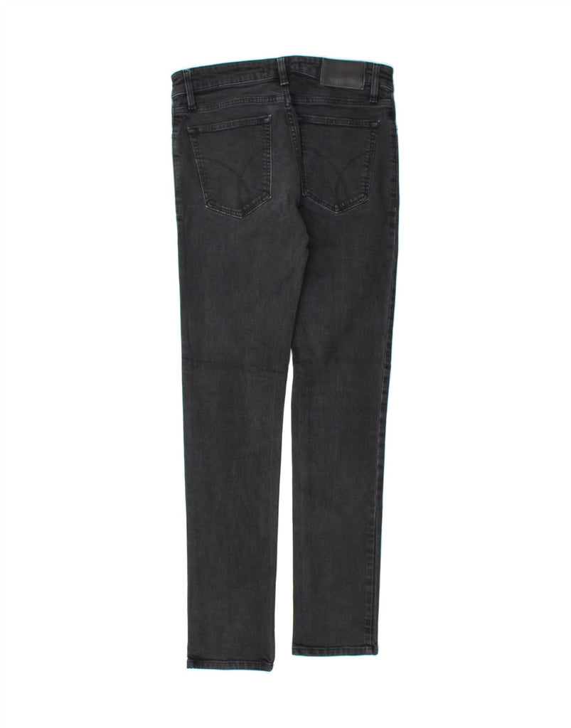 CALVIN KLEIN Mens Slim Jeans W32 L32 Black Vintage Calvin Klein and Second-Hand Calvin Klein from Messina Hembry 