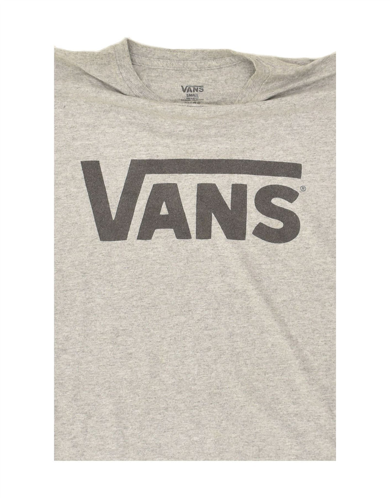 VANS Mens Graphic T-Shirt Top Small Grey Cotton | Vintage Vans | Thrift | Second-Hand Vans | Used Clothing | Messina Hembry 