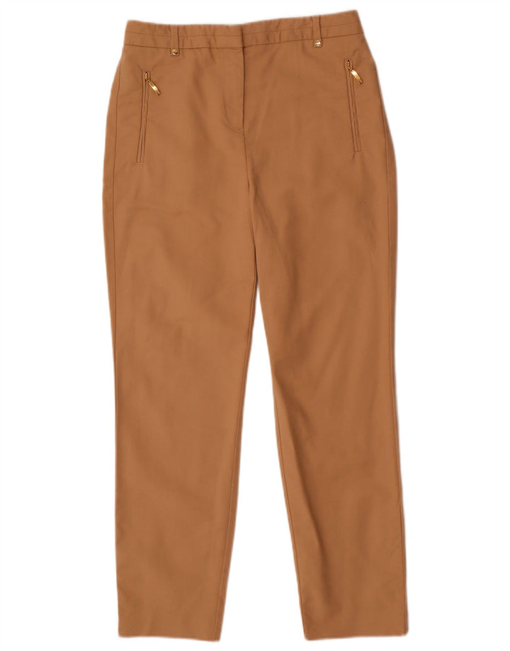 PER UNA Womens Slim Cropped Trousers W28 L25 Beige