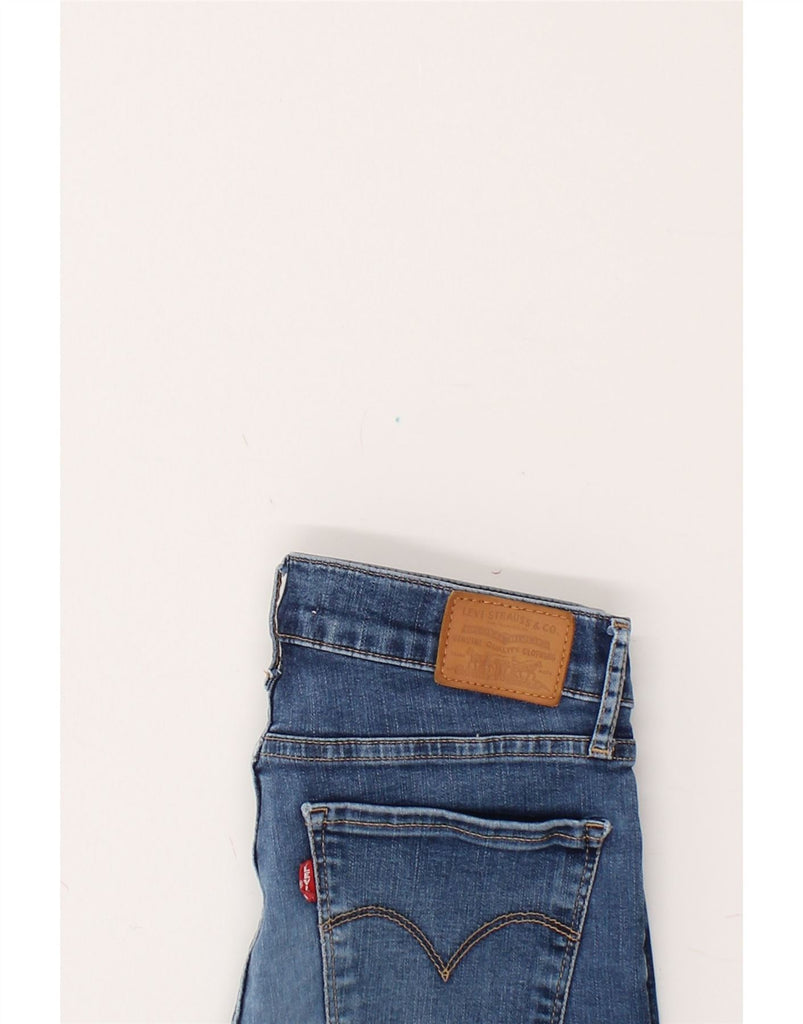 LEVI'S Womens 710 Super Skinny Jeans W27 L27 Blue Cotton Vintage Levi's and Second-Hand Levi's from Messina Hembry 