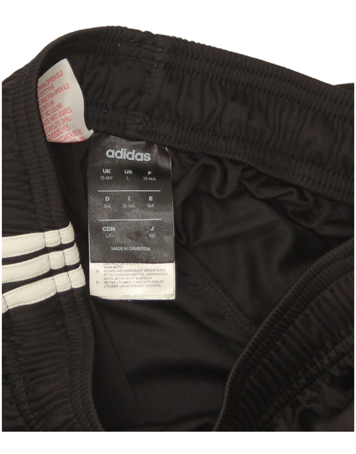 Adidas Boys Climalite Sport Shorts 13-14 Years  Black Polyester