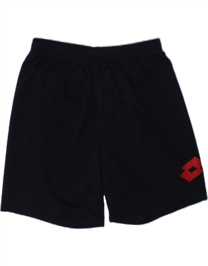 LOTTO Boys Sport Shorts 11-12 Years Navy Blue Polyester | Vintage Lotto | Thrift | Second-Hand Lotto | Used Clothing | Messina Hembry 