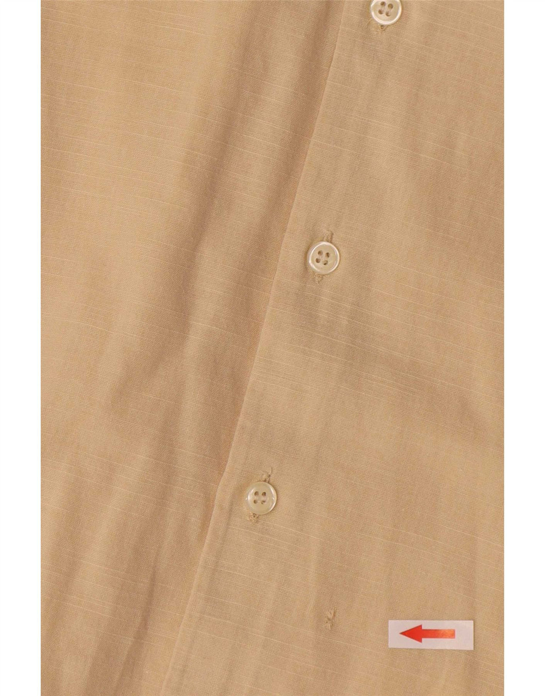 Carrera Mens Shirt 2XL Beige Cotton