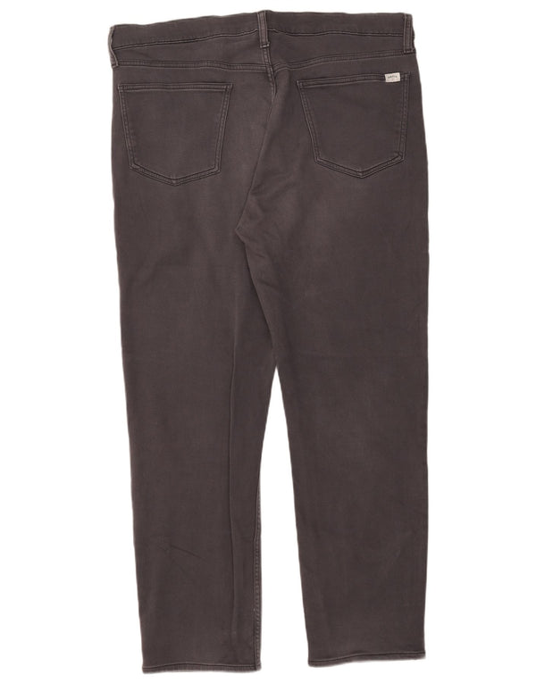 Orvis Mens Slim Jeans W38 L30 Grey Cotton