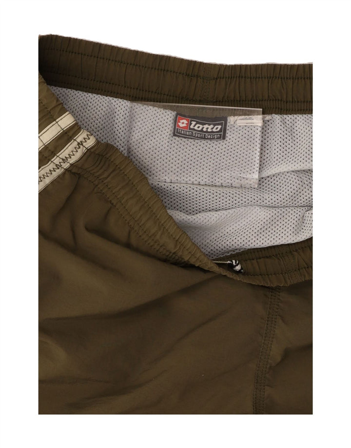 LOTTO Mens Swimming Shorts XL  Khaki Vintage Lotto and Second-Hand Lotto from Messina Hembry 
