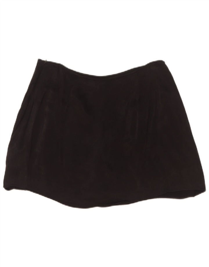 Zara Womens Mini Skirt Large W30 Black Viscose