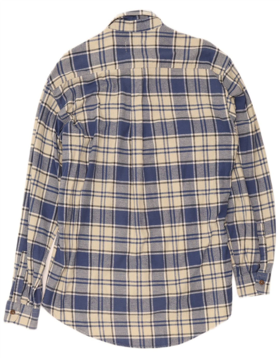 Levi's Mens Flannel Shirt Medium Blue Plaid