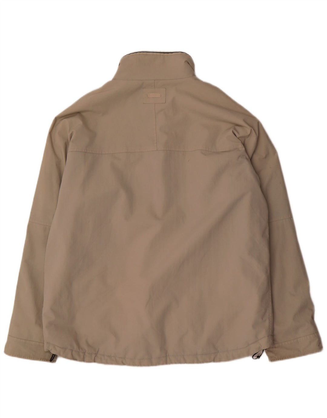 Woolrich Mens Windbreaker Jacket UK 42 XL Beige Nylon