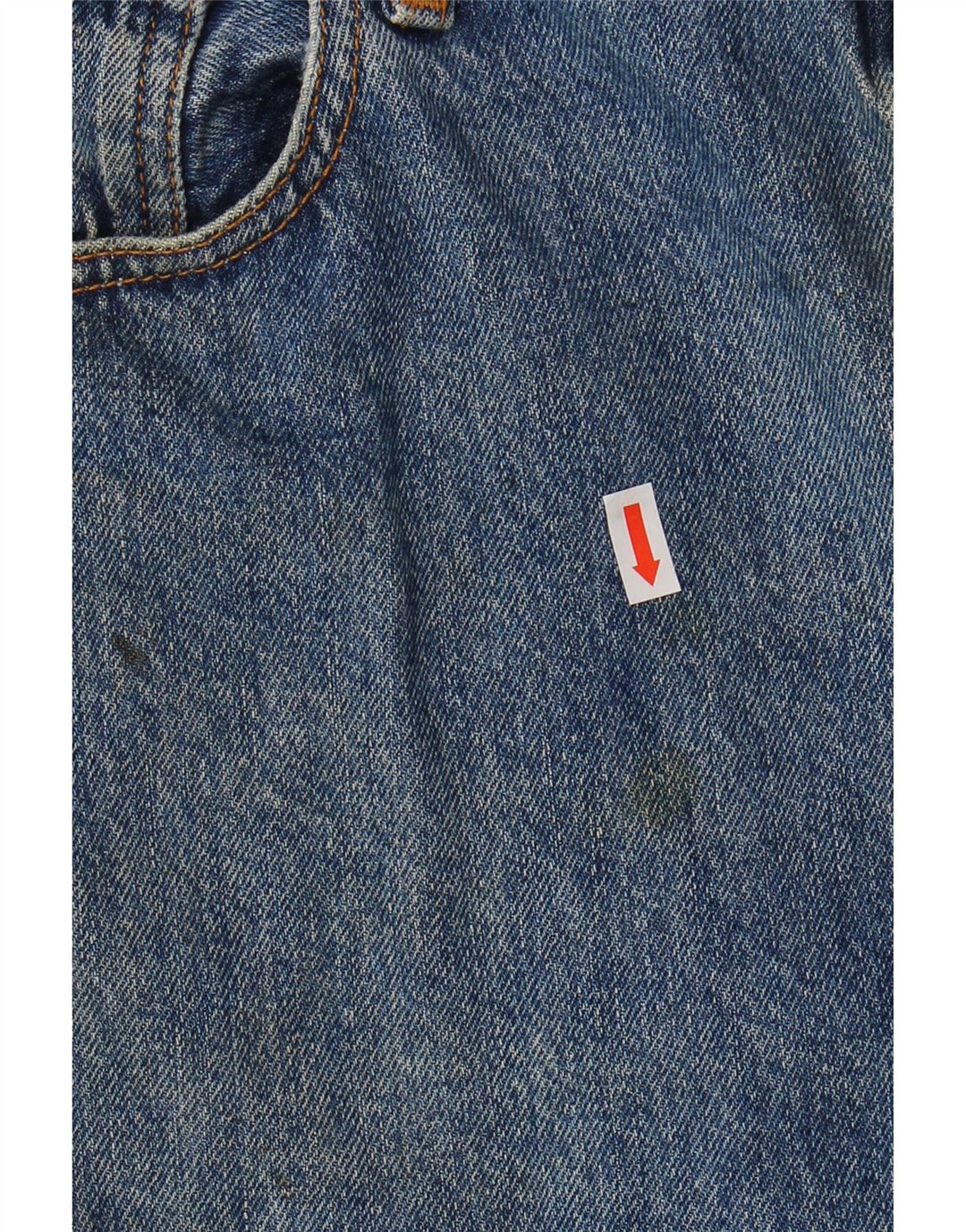 Levi's Mens 501 Straight Jeans W36 L28 Blue Cotton