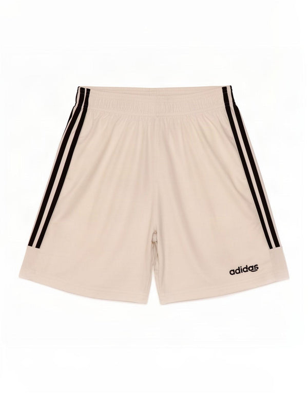 Adidas Womens Climalite Sport Shorts UK 12 Medium White Polyester