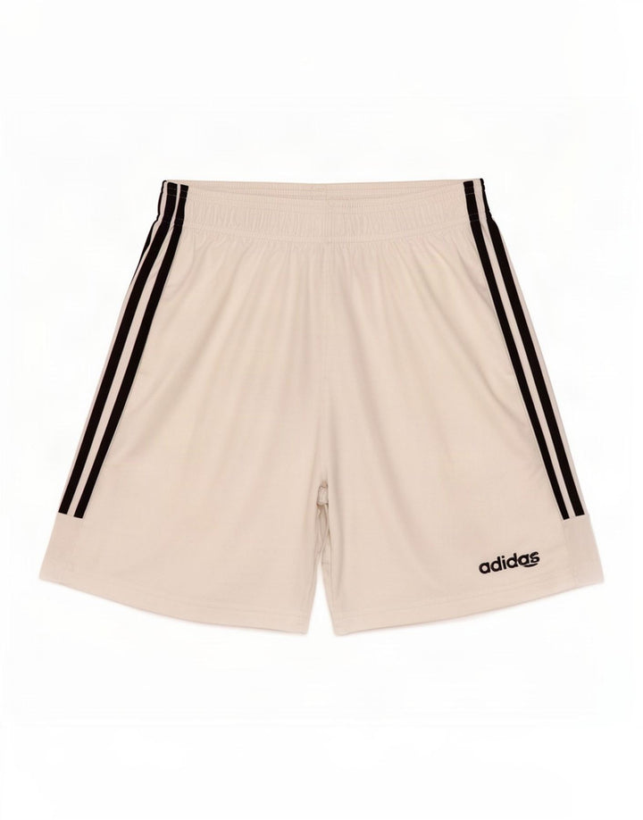 Adidas Womens Climalite Sport Shorts UK 12 Medium White Polyester