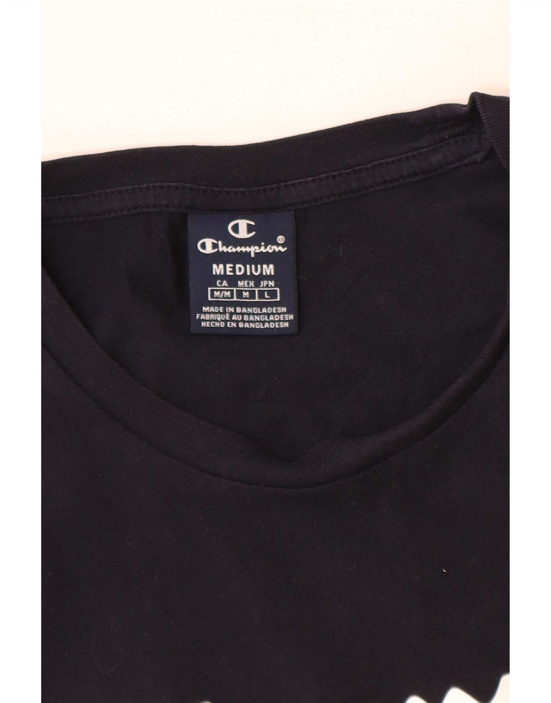 Champion Mens Graphic Vest Top Medium Navy Blue