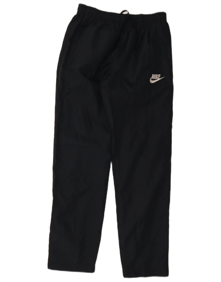 Nike Mens Tracksuit Trousers Medium Black Polyester