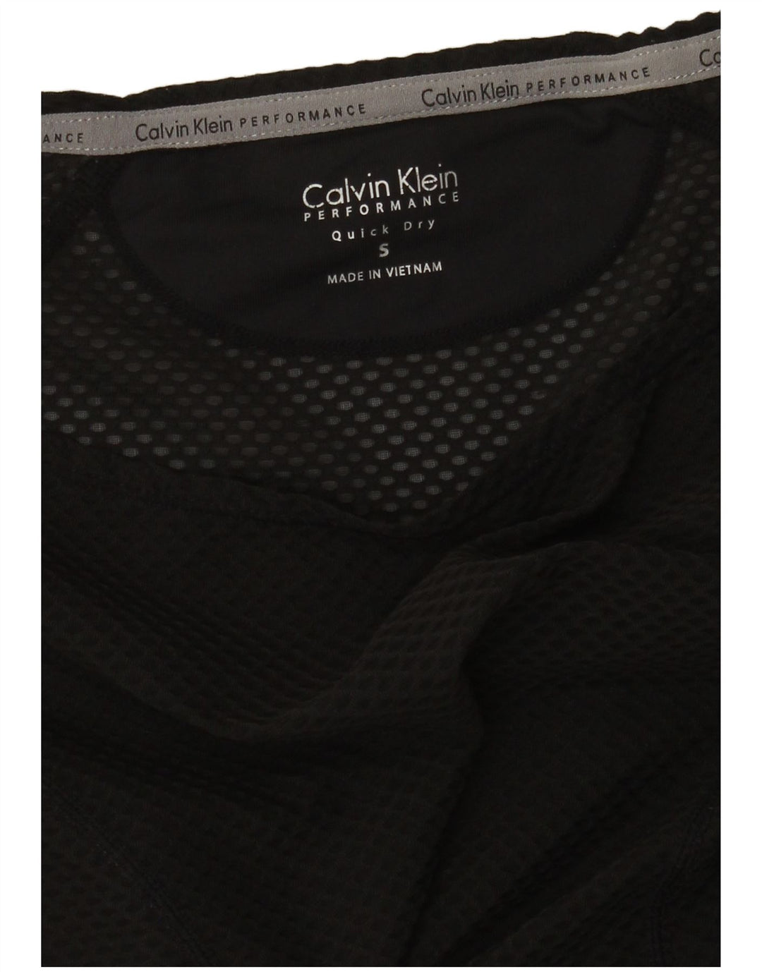 Calvin Klein Womens Oversized Top Long Sleeve UK 10 Small Black