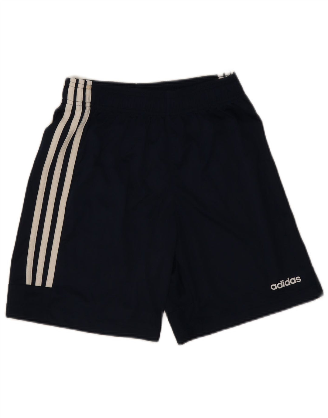 Adidas Boys Climalite Sport Shorts 13-14 Years Navy Blue Polyester