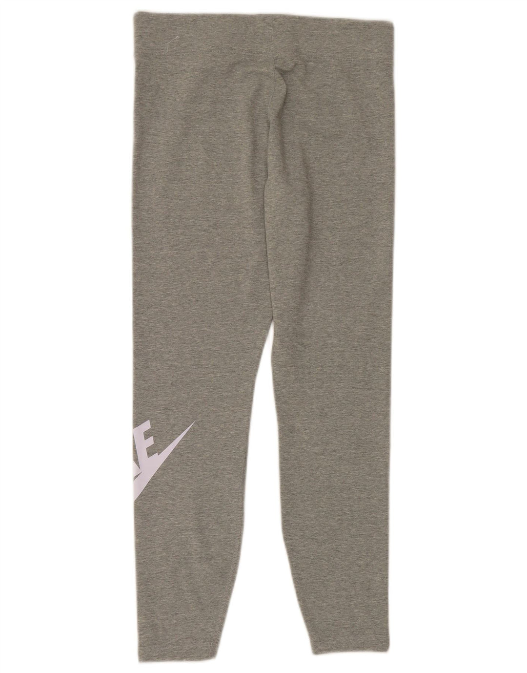 Nike Womens Graphic Leggings UK 14 Large  Grey Cotton