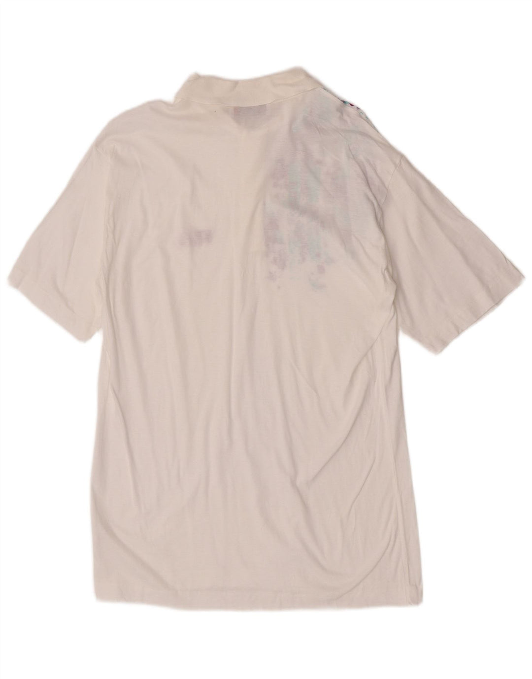 Fila Mens Graphic Polo Shirt IT 52 Large White
