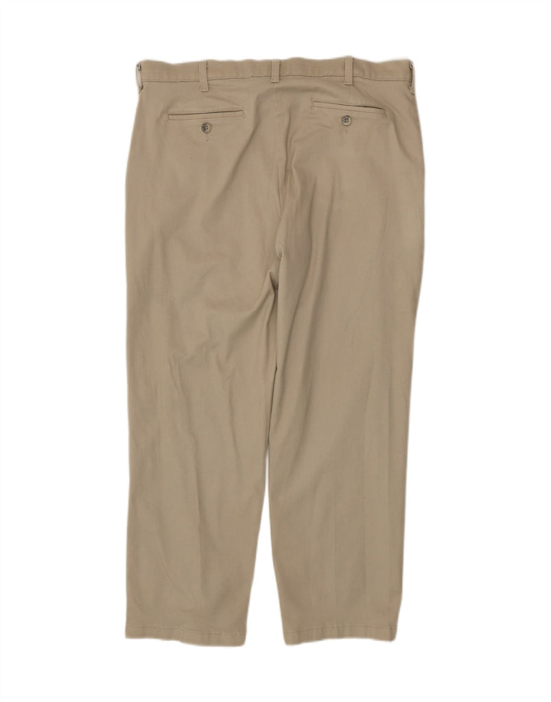 LEE Mens Total Freedom Relaxed Fit Chino Trousers W38 L30 Beige Cotton Vintage Lee and Second-Hand Lee from Messina Hembry 