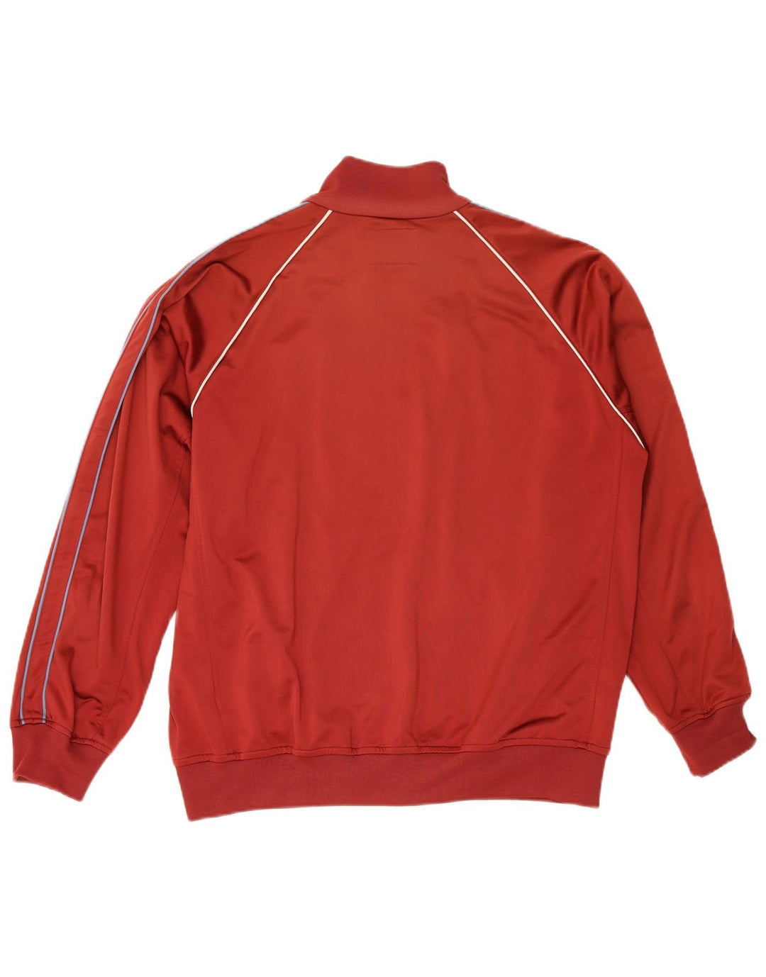 Diadora Mens Tracksuit Top Jacket UK 42 Large Red Polyester