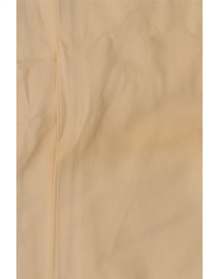 CALVIN KLEIN Womens Flared Jeans W31 L34 Beige Cotton