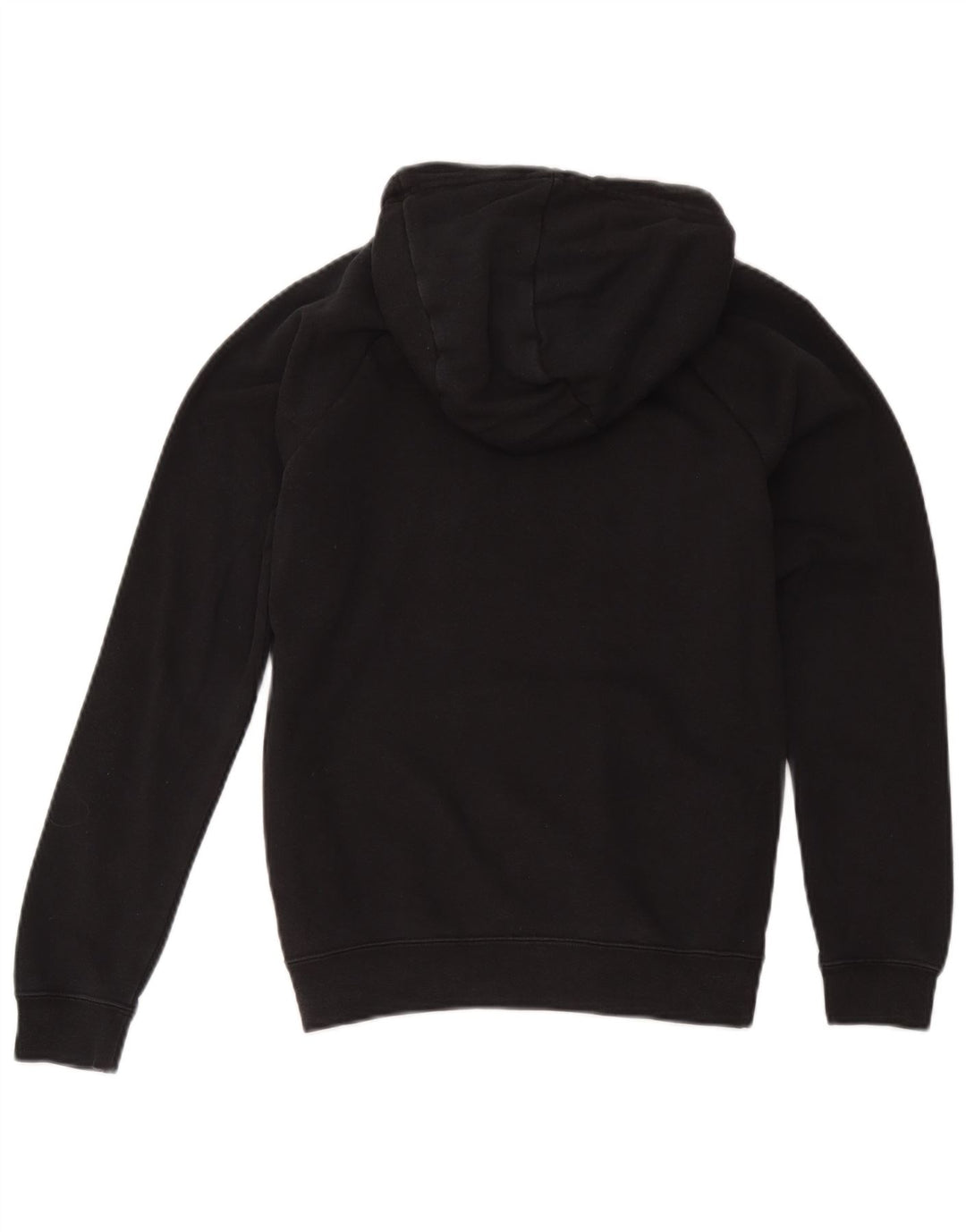 Nike Mens Graphic Hoodie Jumper Small Black Cotton