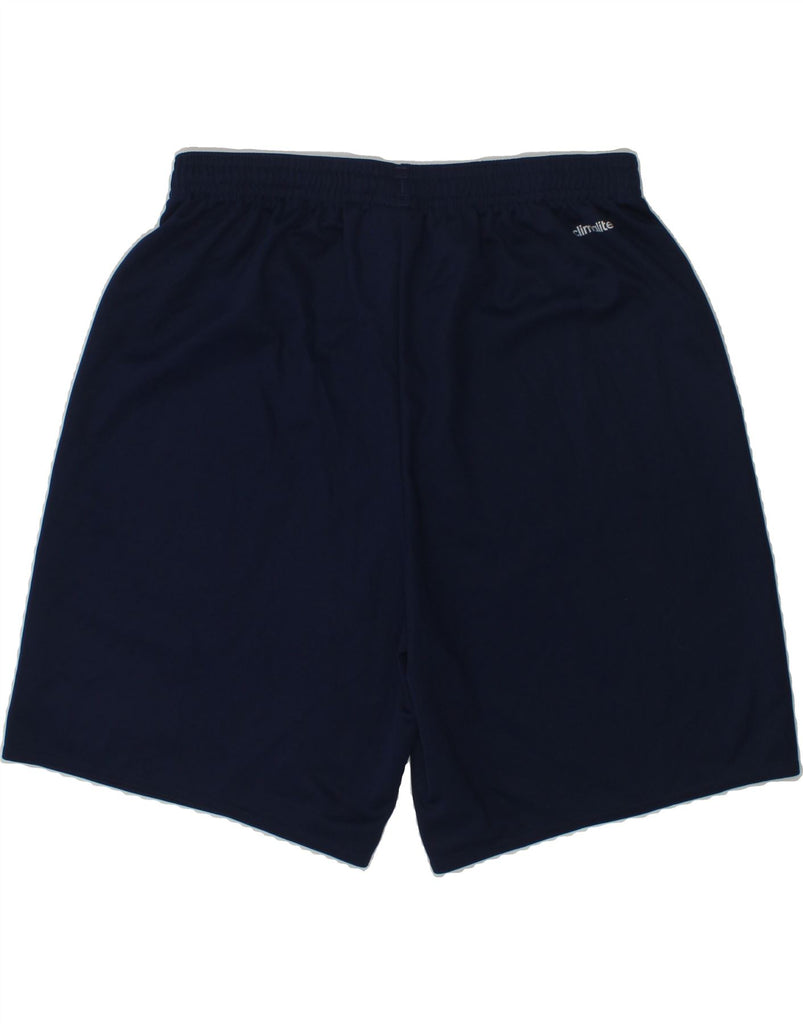 ADIDAS Boys Climalite Sport Shorts 13-14 Years Navy Blue Polyester | Vintage Adidas | Thrift | Second-Hand Adidas | Used Clothing | Messina Hembry 