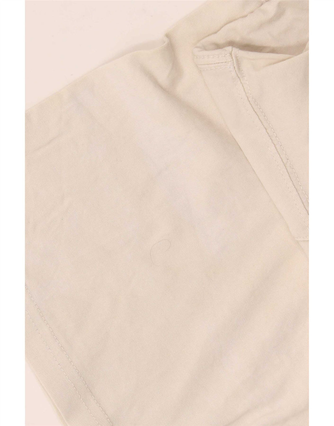 Nike Mens T-Shirt Top Medium Off White Cotton