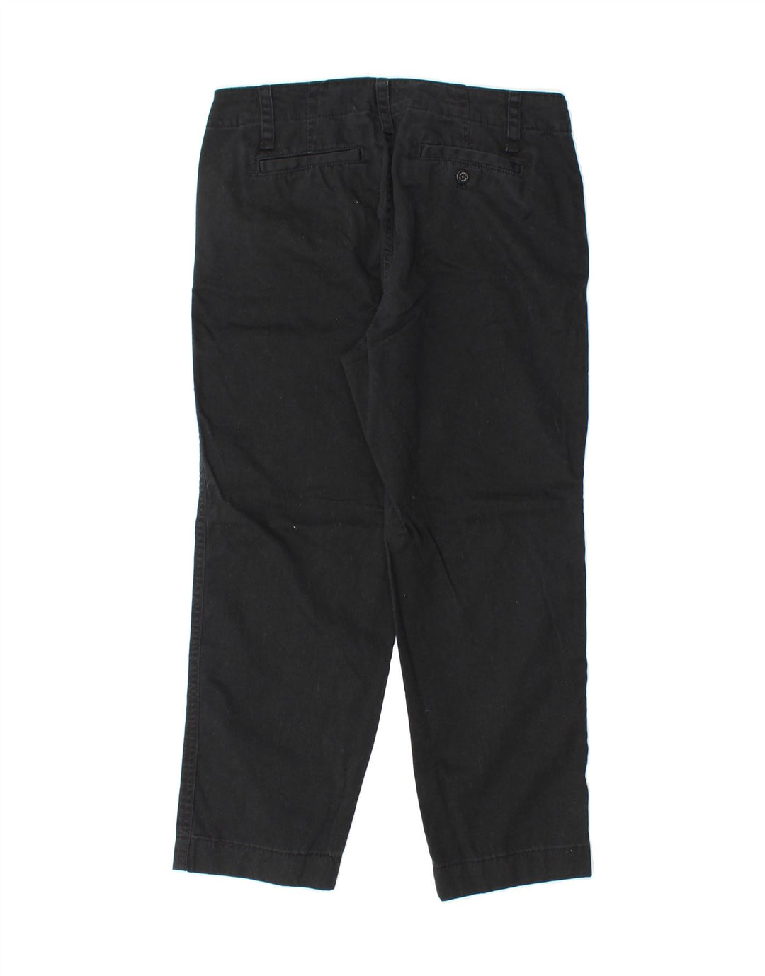 RALPH LAUREN Womens Straight Capri Trousers US 6 Medium W30 L23 Black Vintage Ralph Lauren and Second-Hand Ralph Lauren from Messina Hembry 