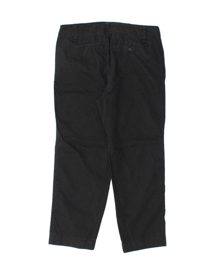 RALPH LAUREN Womens Straight Capri Trousers US 6 Medium W30 L23 Black Vintage Ralph Lauren and Second-Hand Ralph Lauren from Messina Hembry 