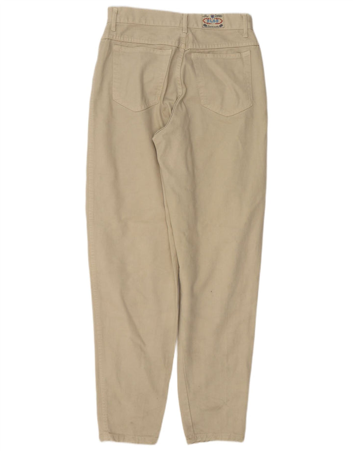 VINTAGE Womens Tapered Jeans W28 L32  Beige