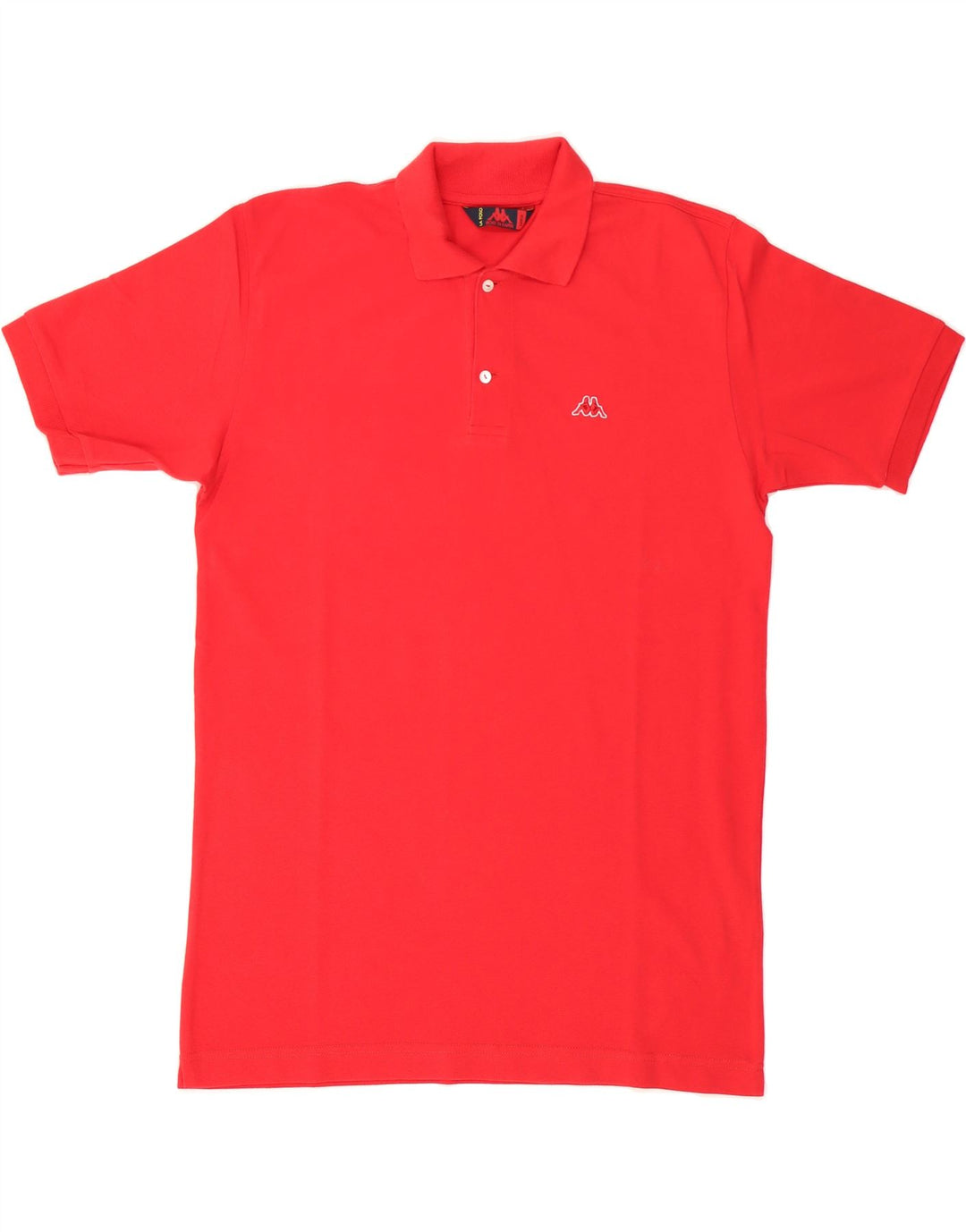 KAPPA Mens Polo Shirt Large Red Cotton Vintage Kappa and Second-Hand Kappa from Messina Hembry 