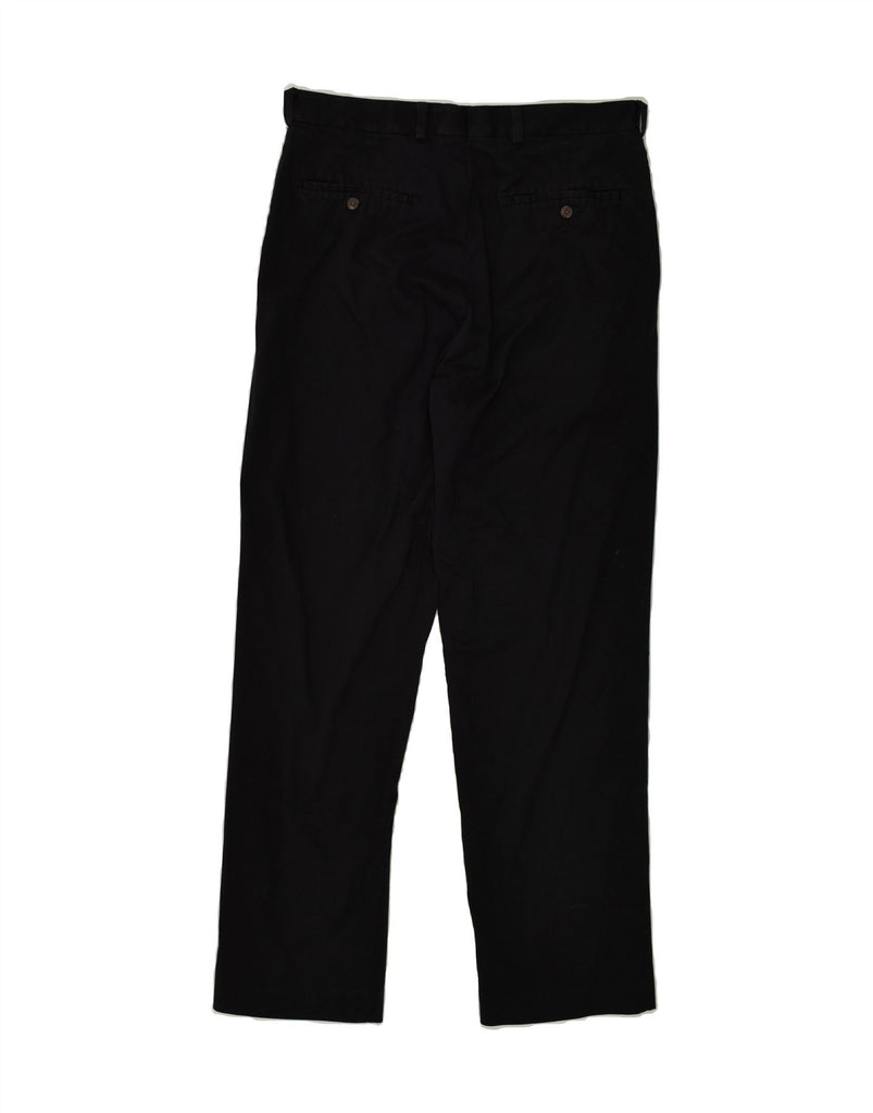 EDDIE BAUER Mens Chino Trousers W35 L32 Black Cotton | Vintage Eddie Bauer | Thrift | Second-Hand Eddie Bauer | Used Clothing | Messina Hembry 