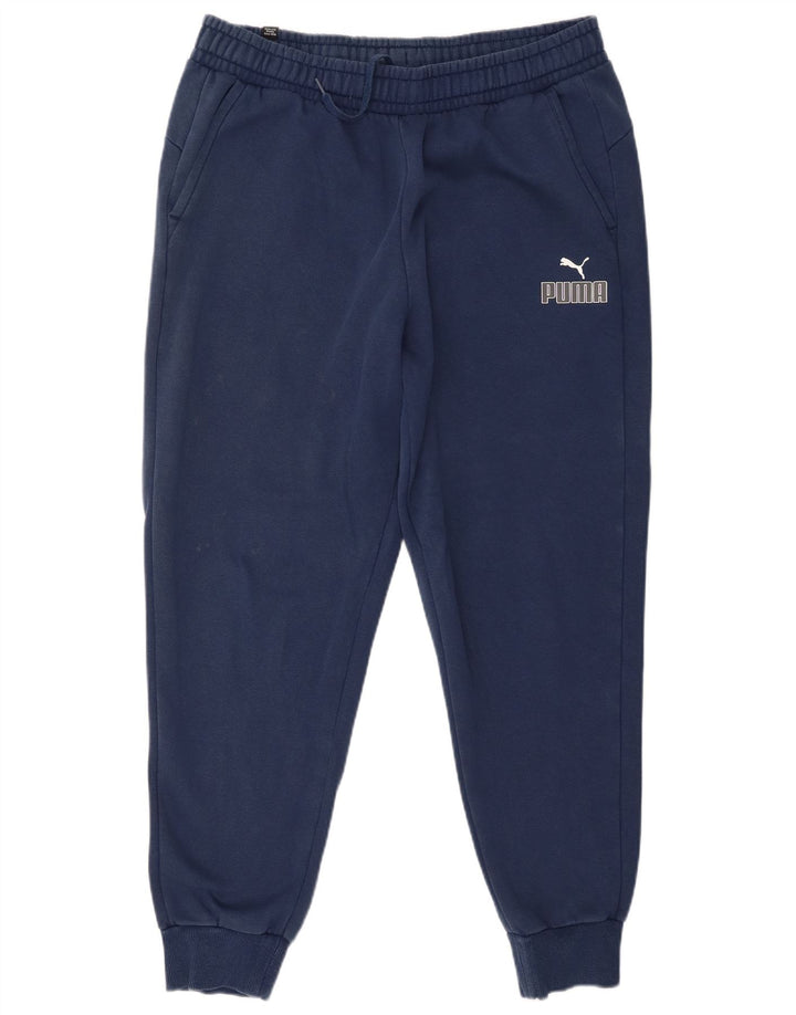 Puma Mens Tracksuit Trousers Joggers XL  Navy Blue