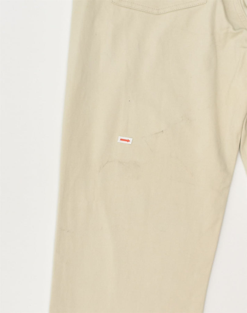 BANANA REPUBLIC Mens Straight Casual Trousers W32 L28 Beige Cotton | Vintage Banana Republic | Thrift | Second-Hand Banana Republic | Used Clothing | Messina Hembry 