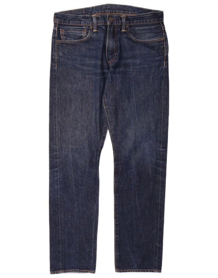 Levi's Mens 511 Slim Jeans W34 L32 Navy Blue Cotton
