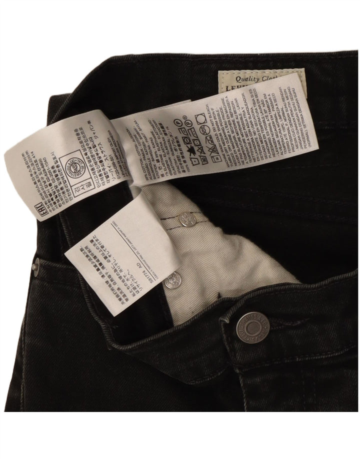 Levi's Mens 512 Slim Tapered Jeans W32 L34 Black Cotton