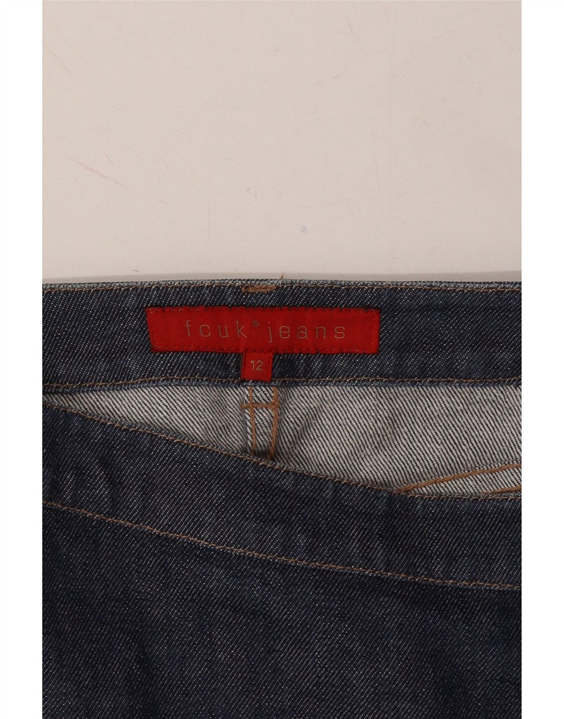 FCUK Womens Denim Skirt UK 12 Medium W26  Blue Cotton Vintage Fcuk and Second-Hand Fcuk from Messina Hembry 