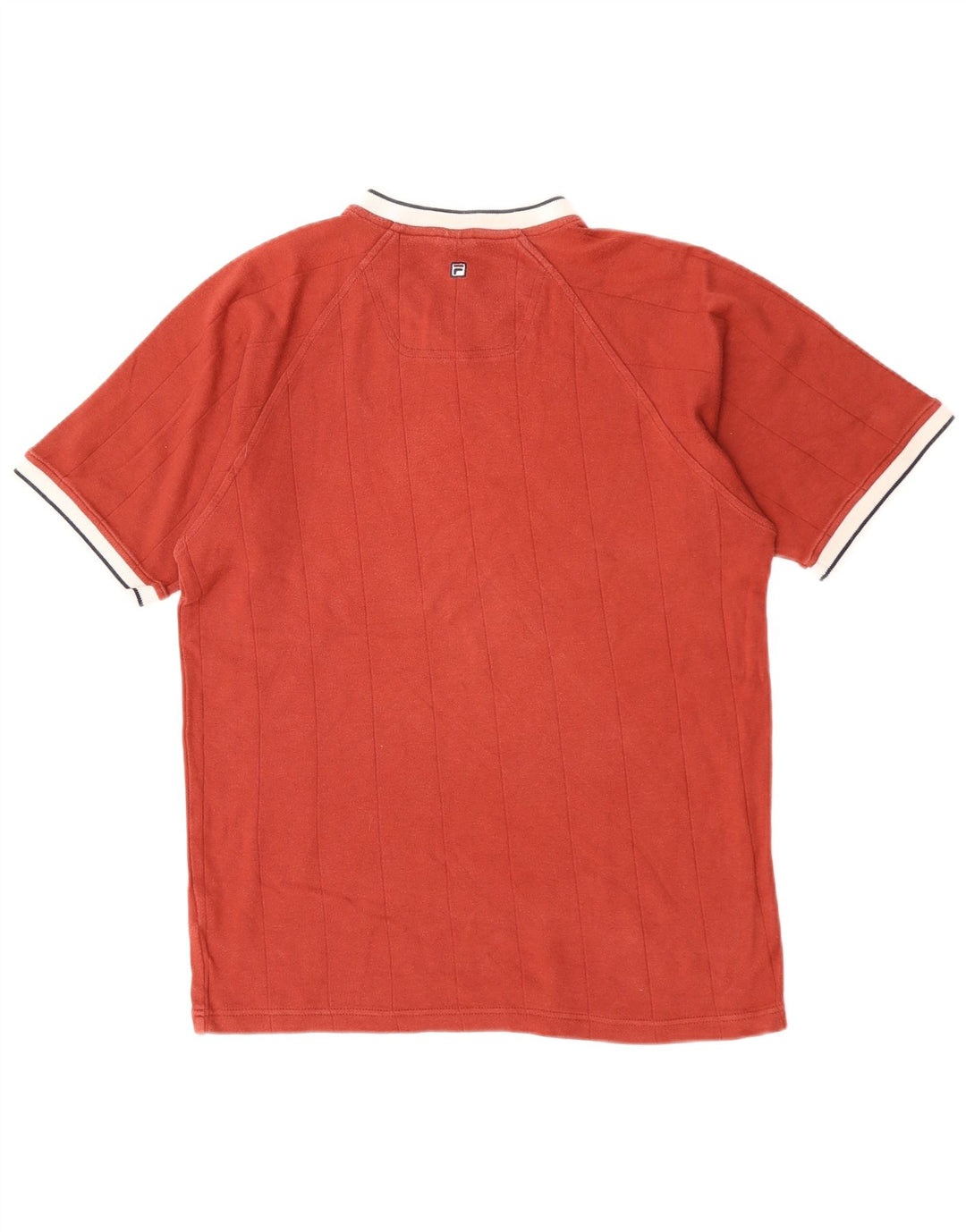 FILA Mens T-Shirt Top Medium Red Cotton