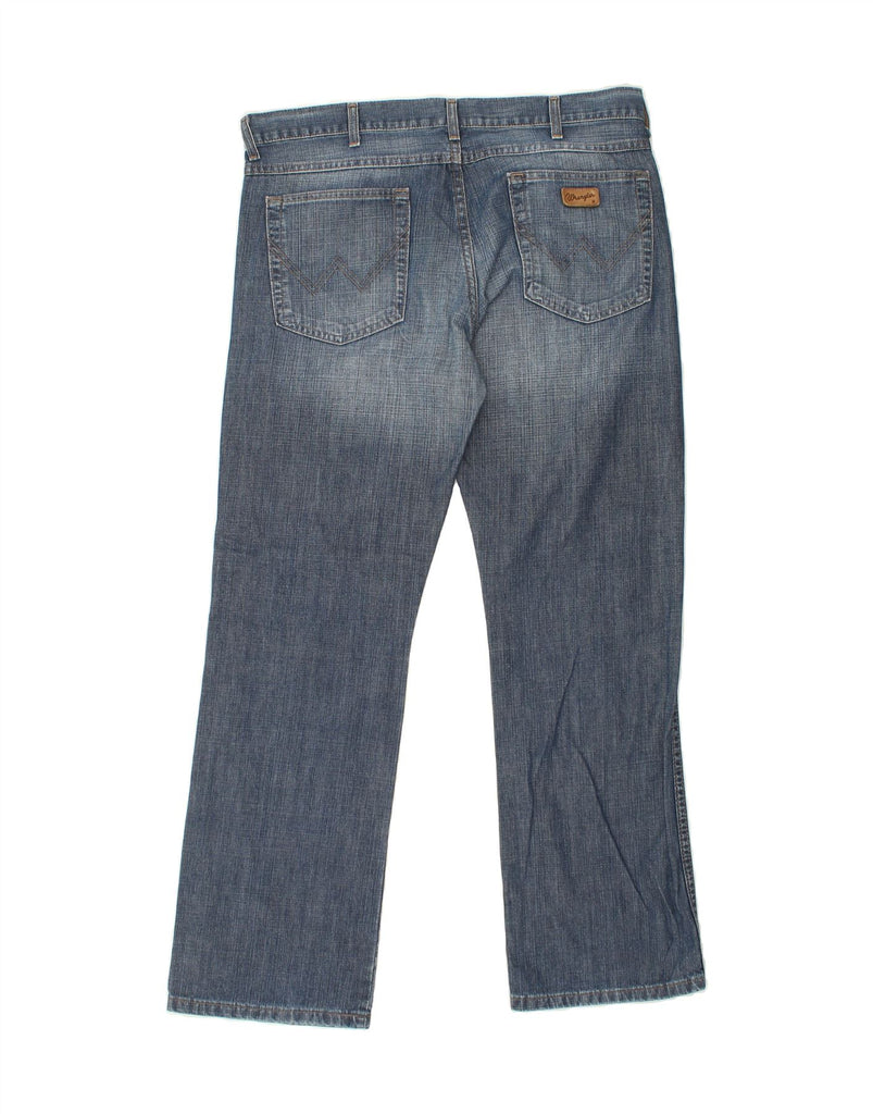 WRANGLER Mens Straight Jeans W38 L32 Blue Vintage Wrangler and Second-Hand Wrangler from Messina Hembry 