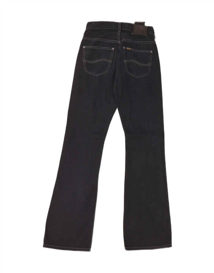 Lee Womens Flared Jeans W27 L32 Navy Blue