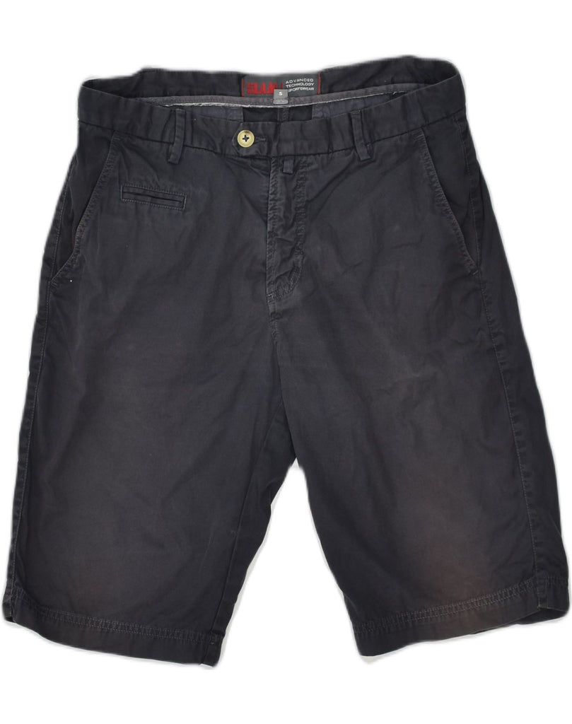 SLAM Mens Casual Shorts Small W29 Black Cotton | Vintage Slam | Thrift | Second-Hand Slam | Used Clothing | Messina Hembry 